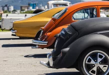 Exposição de carros antigos em São José