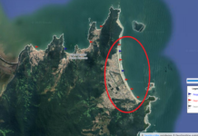 71% da Praia de Palmas, em Governador Celso Ramos, estão impróprios para banhos