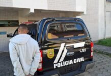 Condenado por homicídio que estava foragido há 13 anos é preso em Biguaçu