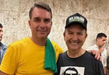 Jorginho Mello realiza evento para recepcionar Flávio Bolsonaro