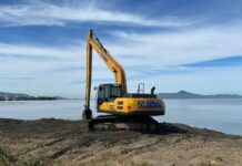 São José intensifica desassoreamento de rio para prevenir alagamentos em Campinas e Kobrasol