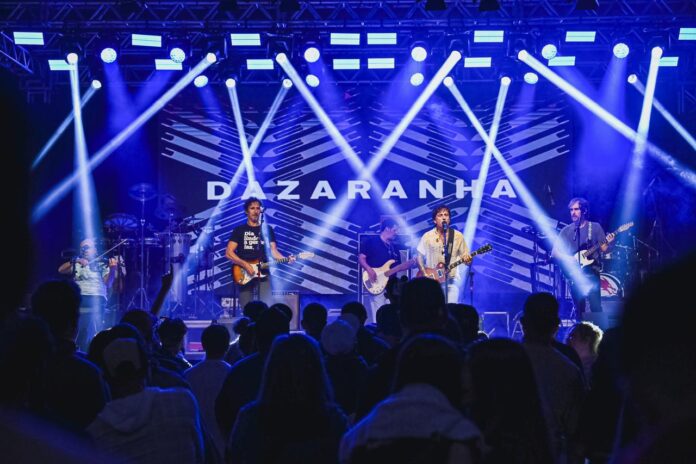 Show da banda Dazaranha foi um dos destaques da programação - Foto Fernando Mendes