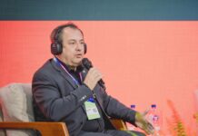 Prefeito Alexandre destaca o crescimento de Biguaçu durante o Summit Cidades
