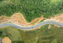 Obra de pavimentação de R$ 140 milhões avança na SC-281, na Grande Florianópolis