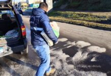 Lages intensifica ações preventivas contra formação de gelo em vias da cidade durante onda de frio