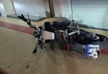 Motociclista é preso após desobedecer bloqueios em Balneário Camboriú