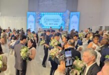 Casamento Coletivo 2026 celebra união de 62 casais em Balneário Camboriú