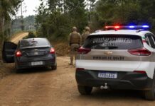 Mulher encontrada amarrada dentro de carro em Biguaçu foi sequestrada em Major Gercino