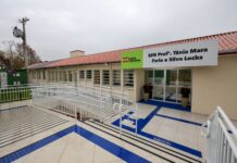 Governo do Estado inaugura reforma da escola estadual Tânia Mara em Biguaçu