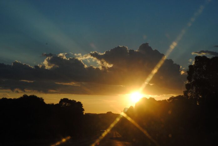sol no inverno